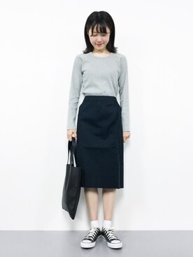 まるさん（レディース・161cm）の秋コーディネート