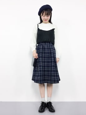 まるさん（レディース・161cm）の秋コーディネート