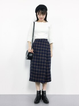 まるさん（レディース・161cm）の秋コーディネート