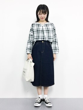 まるさん（レディース・161cm）の秋コーディネート