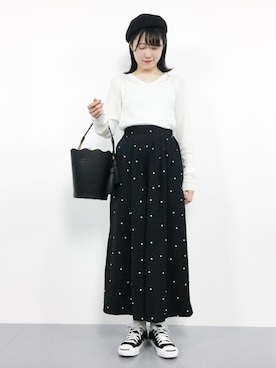 まるさん（レディース・161cm）の秋コーディネート