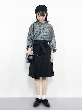 まるさん（レディース・161cm）の秋コーディネート