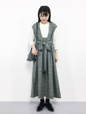 まるさん（レディース・161cm）の秋コーディネート