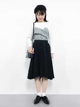 まるさん（レディース・161cm）の秋コーディネート