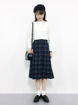 まるさん（レディース・161cm）の秋コーディネート