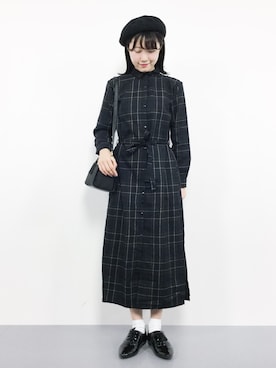 まるさん（レディース・161cm）の秋コーディネート