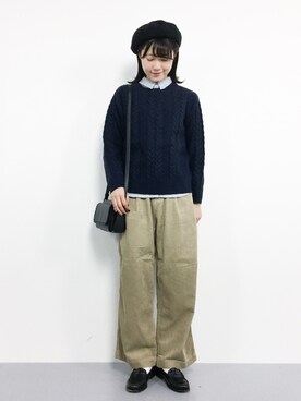 まるさん（レディース・161cm）の秋コーディネート