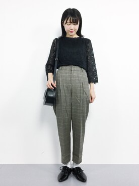 まるさん（レディース・161cm）の秋コーディネート
