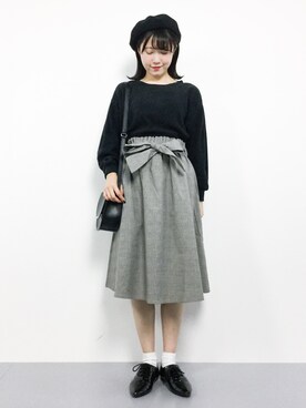 まるさん（レディース・161cm）の秋コーディネート