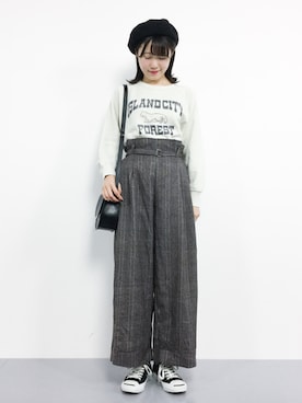 まるさん（レディース・161cm）の秋コーディネート