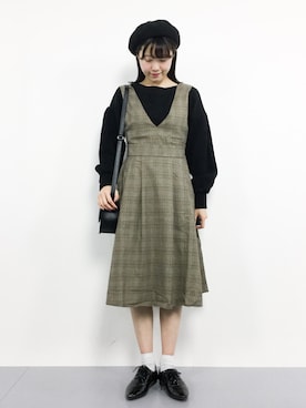 まるさん（レディース・161cm）の秋コーディネート
