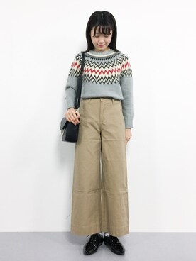 まるさん（レディース・161cm）の秋コーディネート