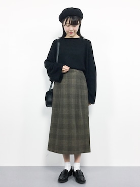 まるさん（レディース・161cm）の秋コーディネート