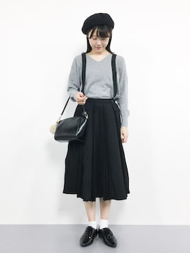 まるさん（レディース・161cm）の秋コーディネート