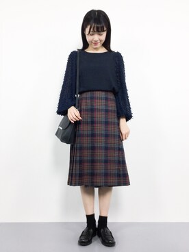 まるさん（レディース・161cm）の秋コーディネート