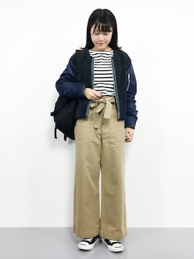 まるさん（レディース・161cm）の秋コーディネート