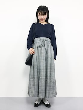 まるさん（レディース・161cm）の秋コーディネート