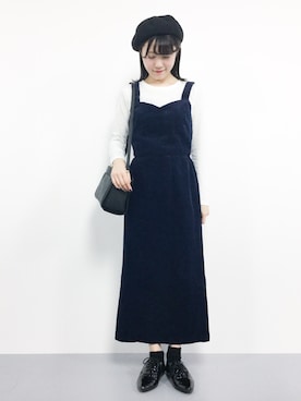 「夢展望（ユメテンボウ）のアイテム」を使った、まるさん（レディース・161cm）の秋コーディネート