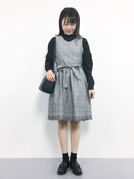 「夢展望（ユメテンボウ）のアイテム」を使った、まるさん（レディース・161cm）の秋コーディネート