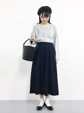 まるさん（レディース・161cm）の秋コーディネート