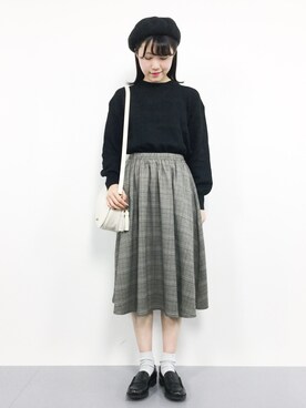 まるさん（レディース・161cm）の秋コーディネート
