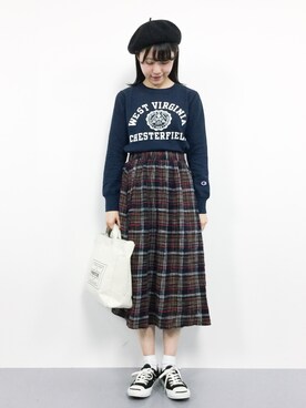 まるさん（レディース・161cm）の秋コーディネート
