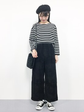 「MACKINTOSH PHILOSOPHY（ﾏｯｷﾝﾄｯｼｭ ﾌｨﾛｿﾌｨｰ）のアイテム」を使った、まるさん（レディース・161cm）の秋コーディネート