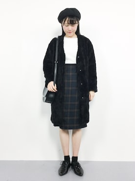 まるさん（レディース・161cm）の秋コーディネート