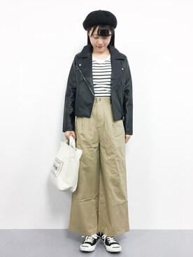 まるさん（レディース・161cm）の秋コーディネート