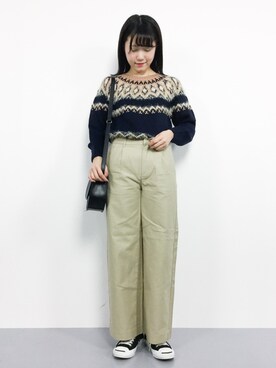 まるさん（レディース・161cm）の秋コーディネート