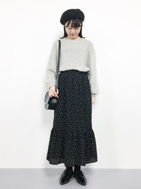 「rps（アールピーエス）のアイテム（その他トップス）」を使った、まるさん（レディース・161cm）の秋コーディネート