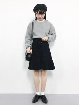 まるさん（レディース・161cm）の秋コーディネート