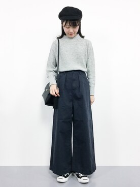 まるさん（レディース・161cm）の秋コーディネート