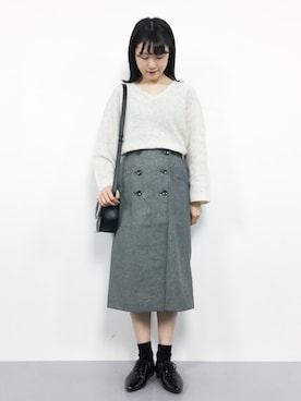 まるさん（レディース・161cm）の秋コーディネート