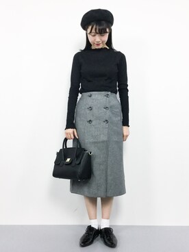 まるさん（レディース・161cm）の秋コーディネート