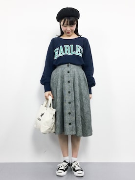 まるさん（レディース・161cm）の秋コーディネート