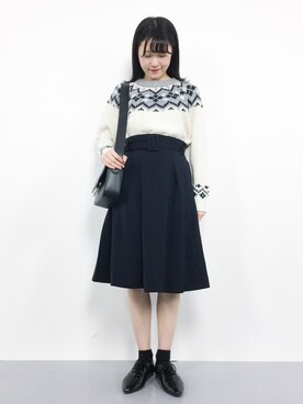 まるさん（レディース・161cm）の秋コーディネート