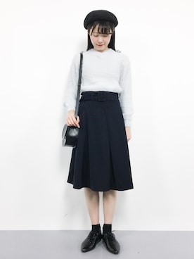 まるさん（レディース・161cm）の秋コーディネート