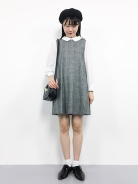 まるさん（レディース・161cm）の秋コーディネート
