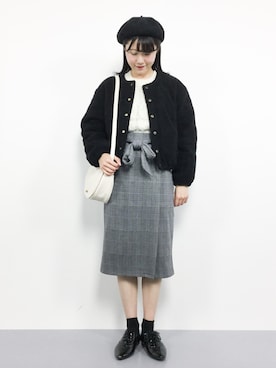 まるさん（レディース・161cm）の秋コーディネート