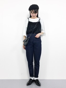 「TONE SELECT GOODS（トーンセレクトグッズ）のアイテム」を使った、まるさん（レディース・161cm）の秋コーディネート