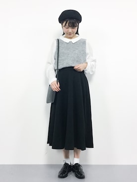 まるさん（レディース・161cm）の秋コーディネート