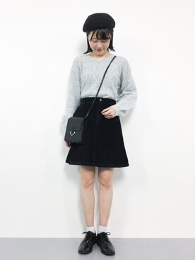 まるさん（レディース・161cm）の冬コーディネート