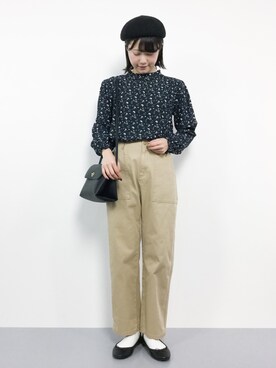 まるさん（レディース・161cm）の冬コーディネート