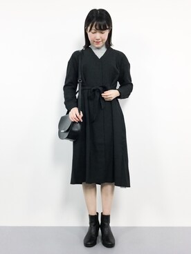 まるさん（レディース・161cm）の冬コーディネート