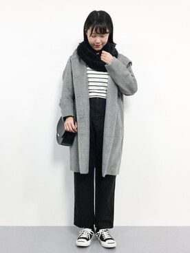 まるさん(レディース・161cm)の冬コーディネート