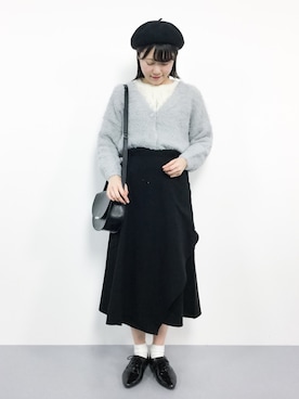 まるさん(レディース・161cm)の冬コーディネート