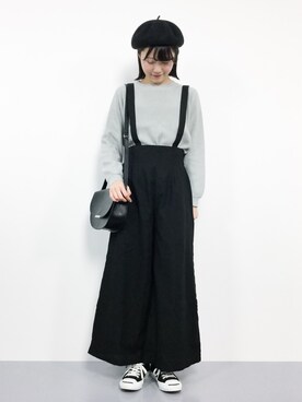 まるさん（レディース・161cm）の冬コーディネート