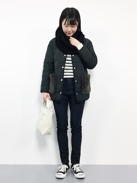 まるさん（レディース・161cm）の冬コーディネート