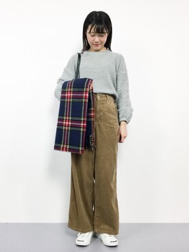 まるさん（レディース・161cm）の冬コーディネート